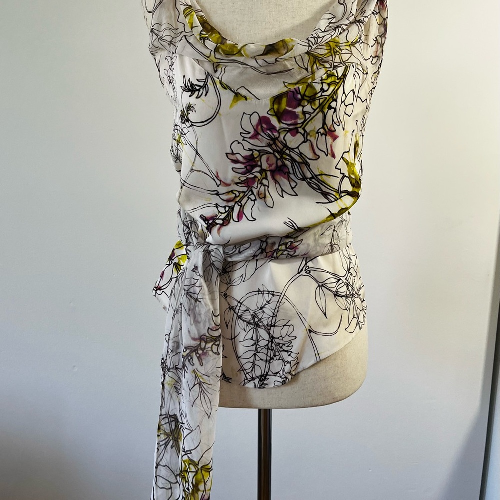 Floral Print Women's Scarf